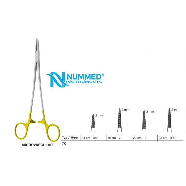 Micro Vascular Needle Holder,TC Micro Vascular Needle Holder,TC